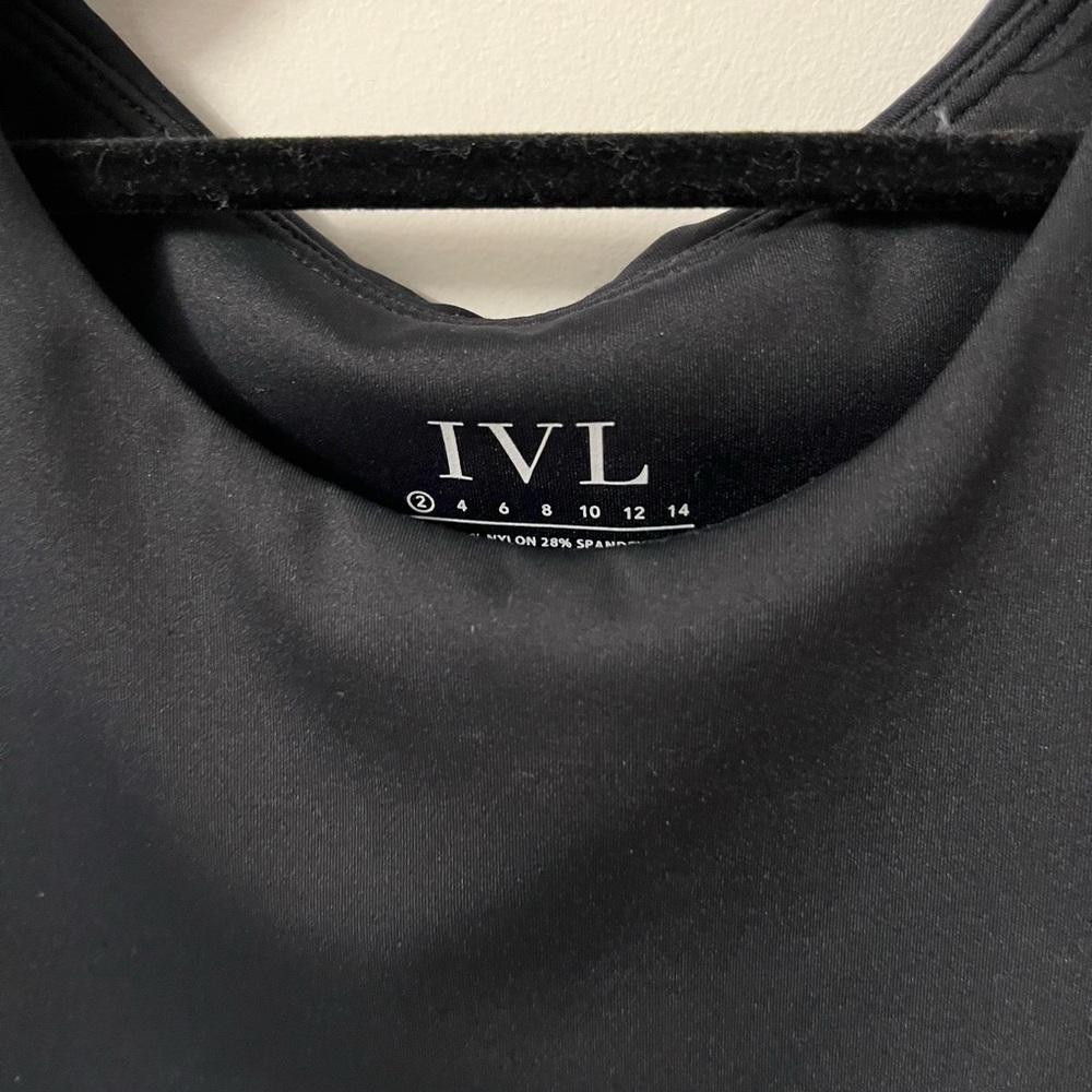 IVL Black Athletic Top - Picture 2 of 3